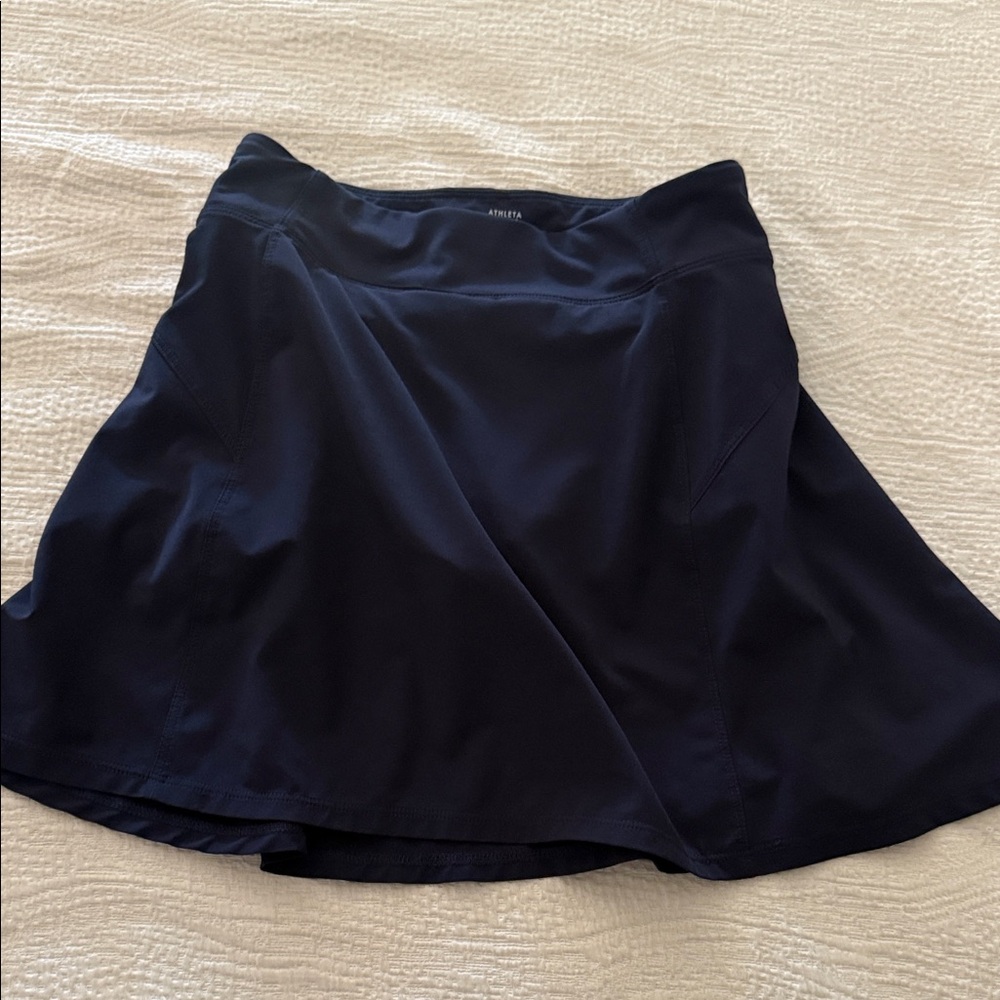 Athleta girl skort, so stretchy and comfortable ! Navy blue !